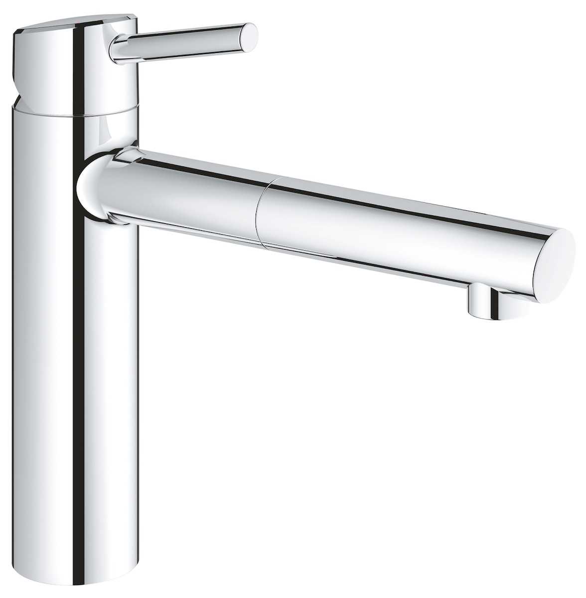 Dřezová baterie Grohe Concetto New s vytahovací sprškou chrom 31129001 Grohe