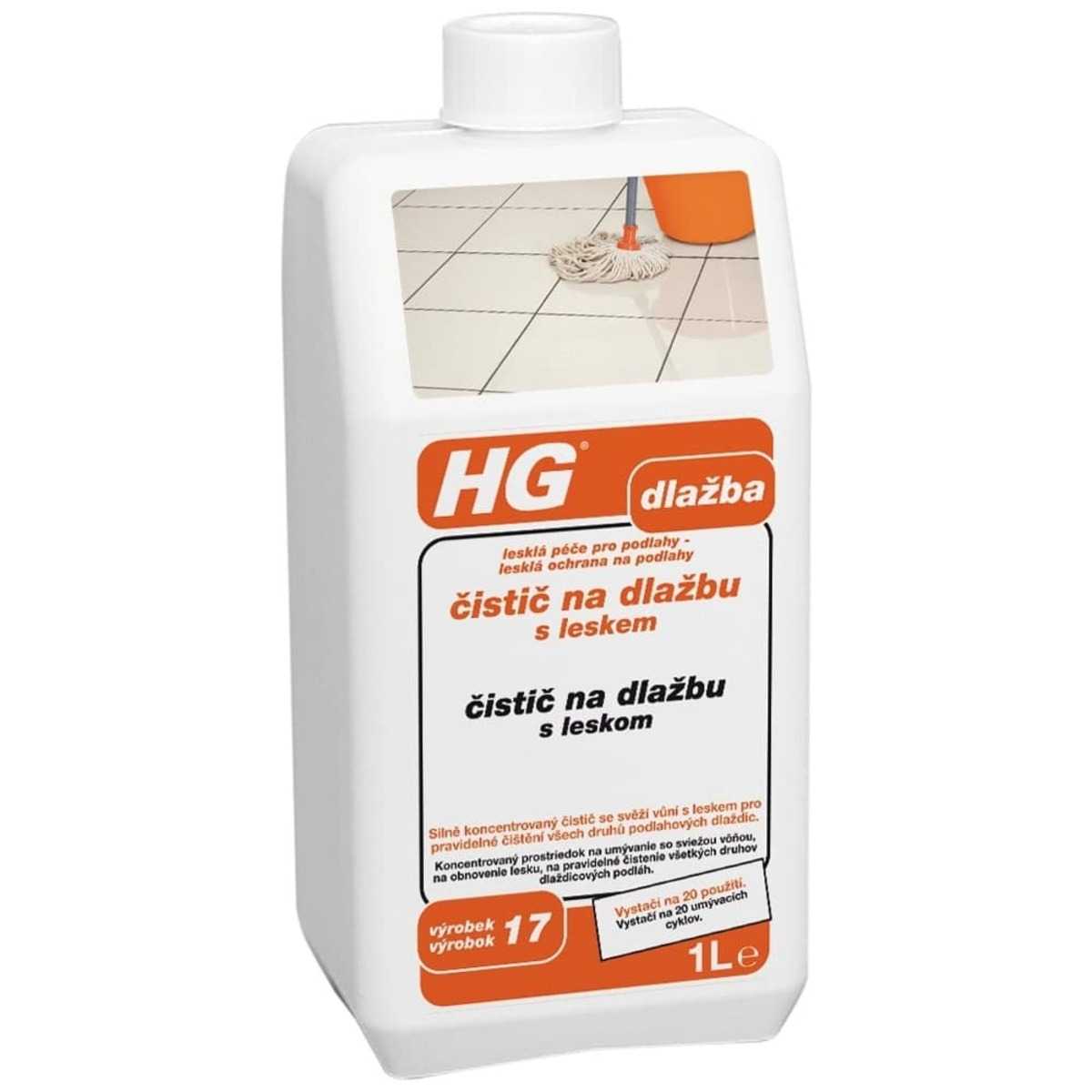 HG čistič na dlažbu s leskem HGLPP HG