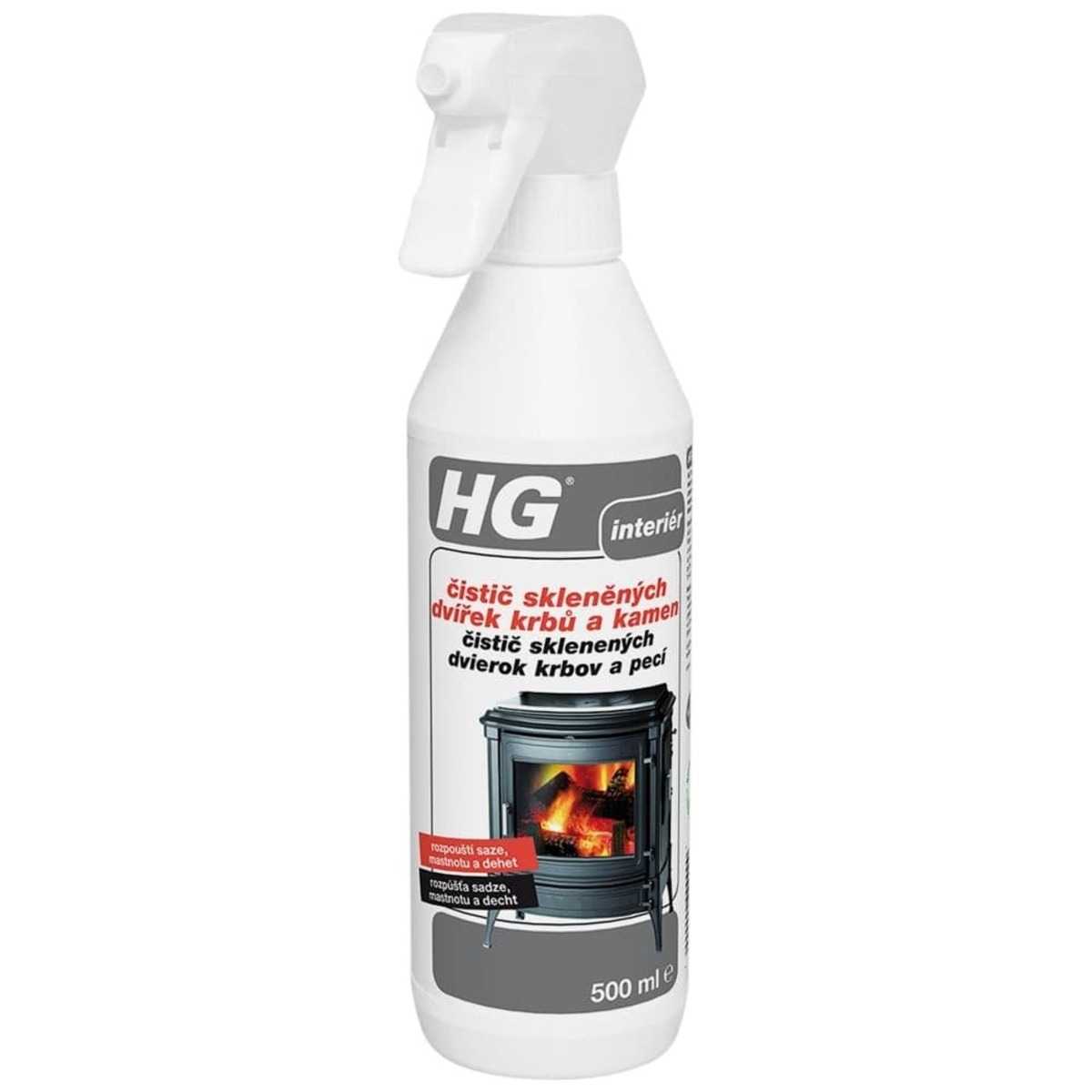 HG čistič skleněných dvířek krbů a kamen HGCSDK HG