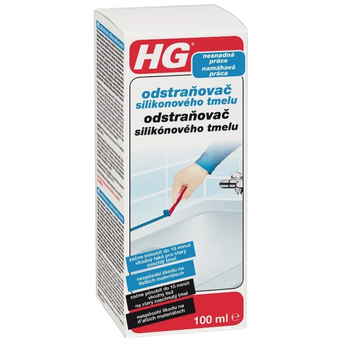 HG odstraňovač silikonového tmelu HGOSK HG