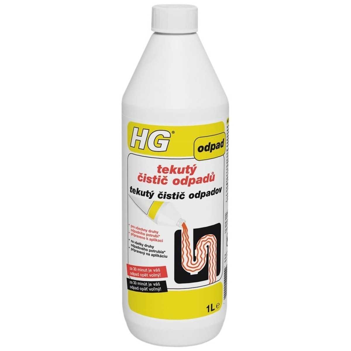HG tekutý čistič odpadů HGTCO HG