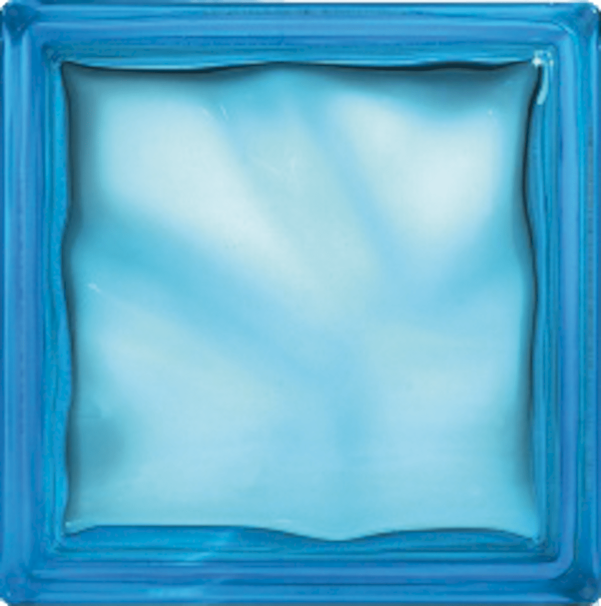 Luxfera Glassblocks azur 19x19x8 cm lesk 1908WAZUR Glassblocks