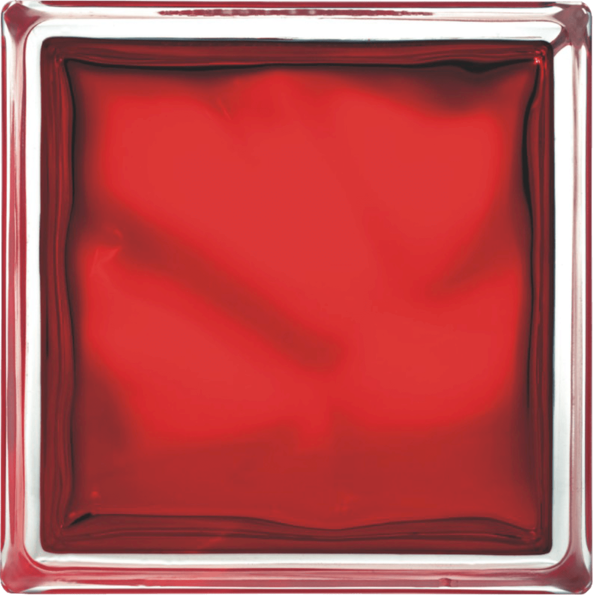 Luxfera Glassblocks red 19x19x8 cm lesk 1908WREBR Glassblocks