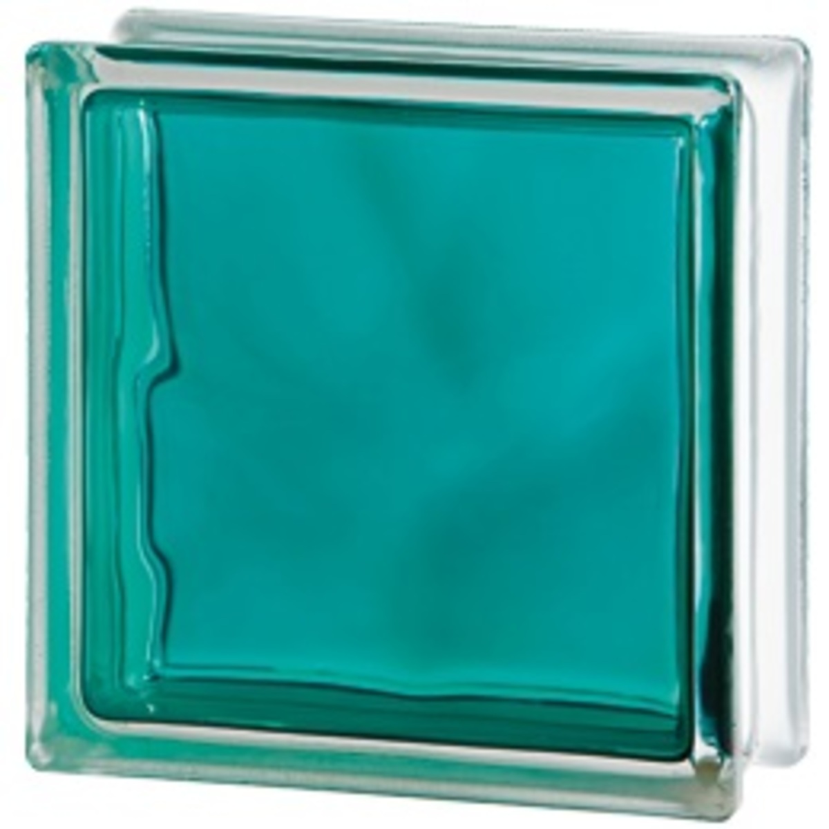 Luxfera Glassblocks turquoise 19x19x8 cm lesk 1908WBT Glassblocks