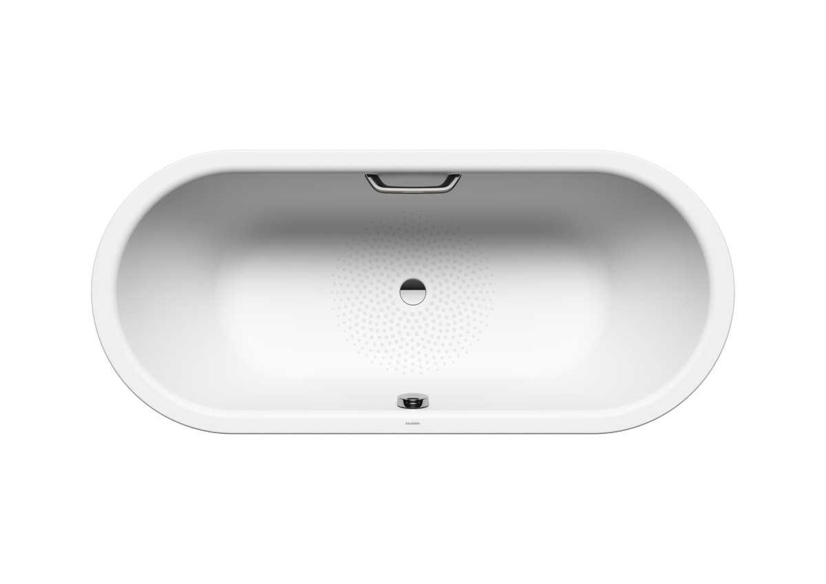 Oválná vana Kaldewei Classic Duo Oval 170x75 cm smaltovaná ocel levá i pravá alpská bílá 291410223001 Kaldewei