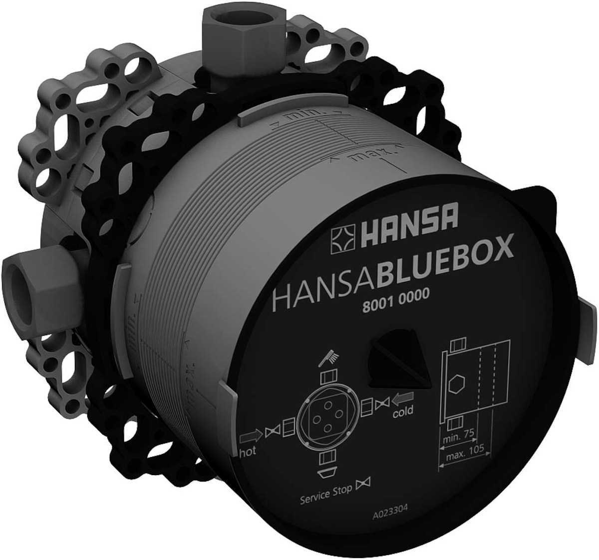 Podomítkové těleso Hansa Bluebox bez baterie 80010000 Hansa