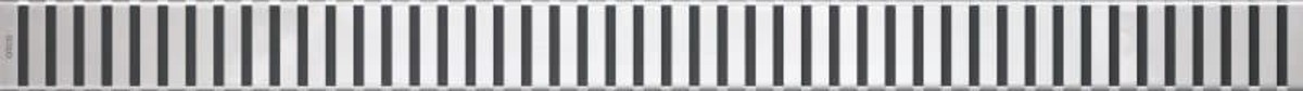 Rošt Alca 95 cm nerez lesk zebra LINE-950L Alca