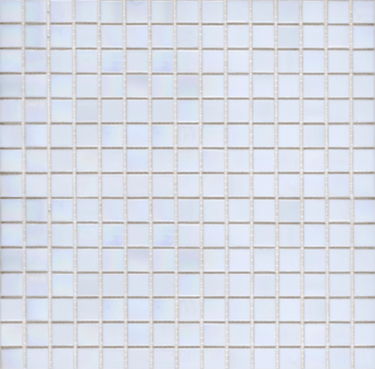 Skleněná mozaika Premium Mosaic bílá 33x33 cm lesk MOS20WHHM Premium Mosaic