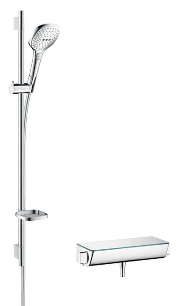 Sprchová baterie Hansgrohe Raindance Select E se sprchovým setem 150 mm bílá/chrom 27039400 Hansgrohe