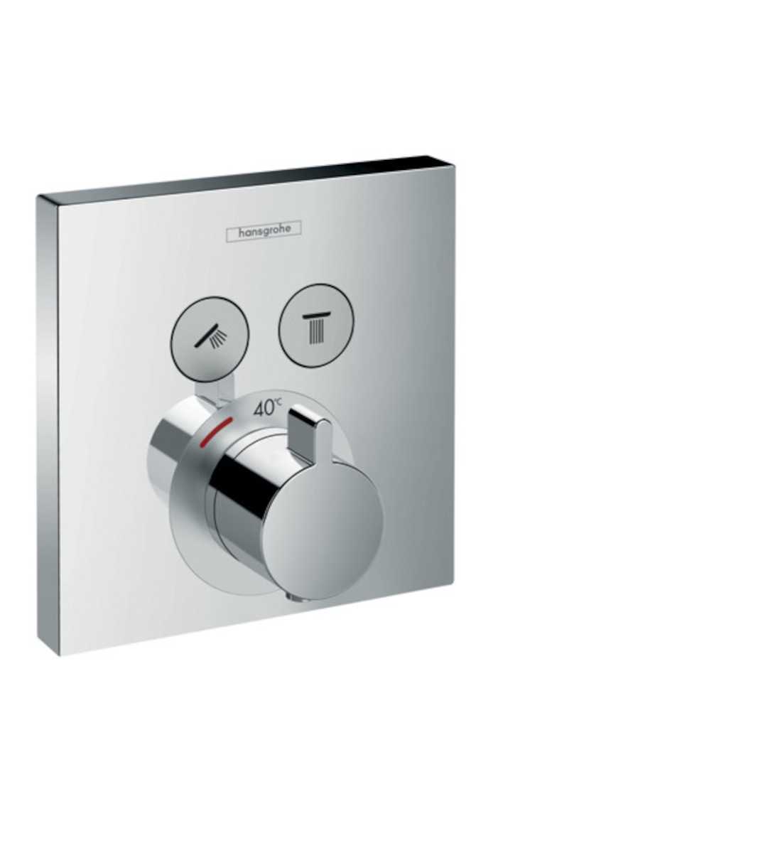 Sprchová baterie Hansgrohe ShowerSelect bez podomítkového tělesa chrom 15763000 Hansgrohe