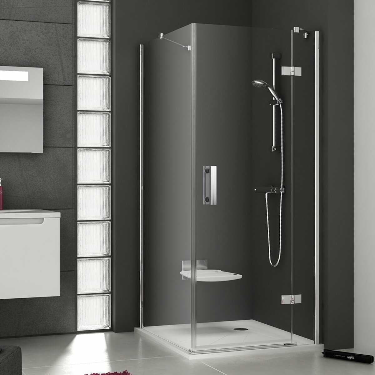 Sprchové dveře 100 cm Ravak pravé Smartline Varianta B 0SPABA00Z1 Ravak