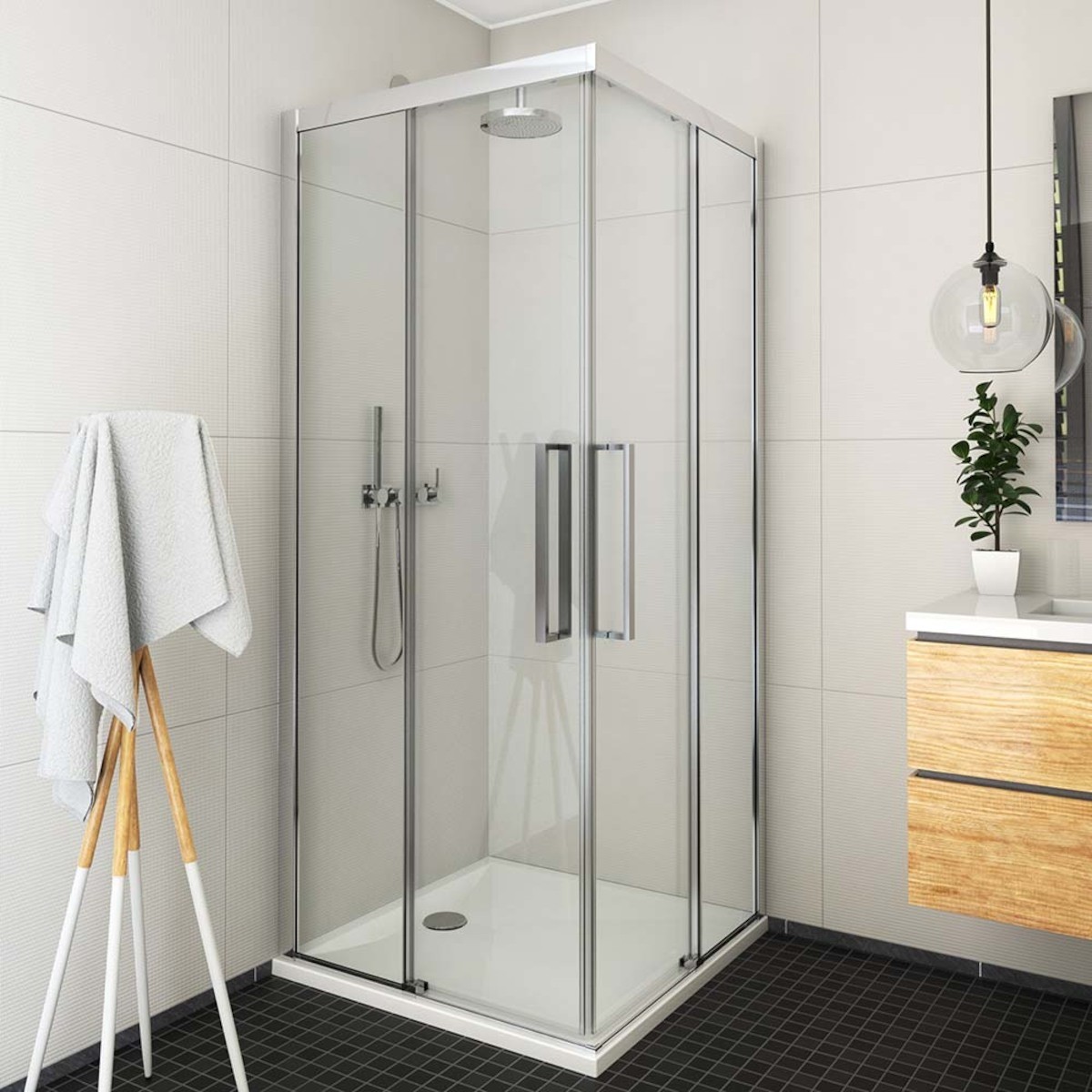 Sprchové dveře 100 cm Roth Exclusive Line 560-100000L-00-02 Roth
