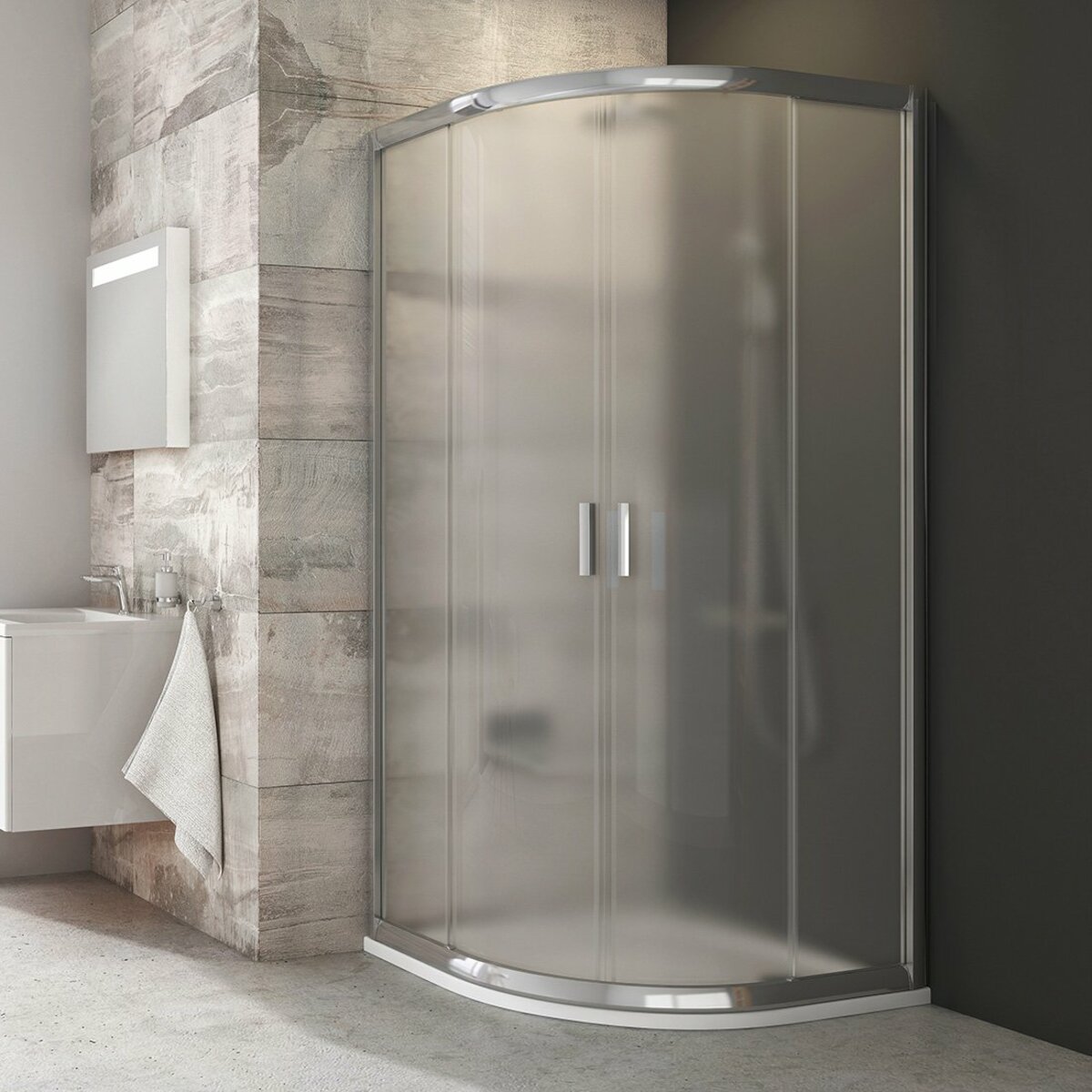 Sprchový kout čtvrtkruh 90x90 cm Ravak Blix 3B270C00ZG Ravak