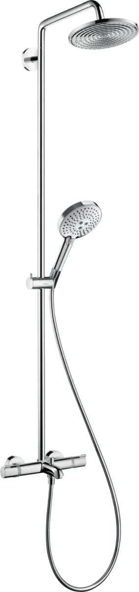 Sprchový systém Hansgrohe Raindance S na stěnu s termostatickou baterií chrom 27117000 Hansgrohe