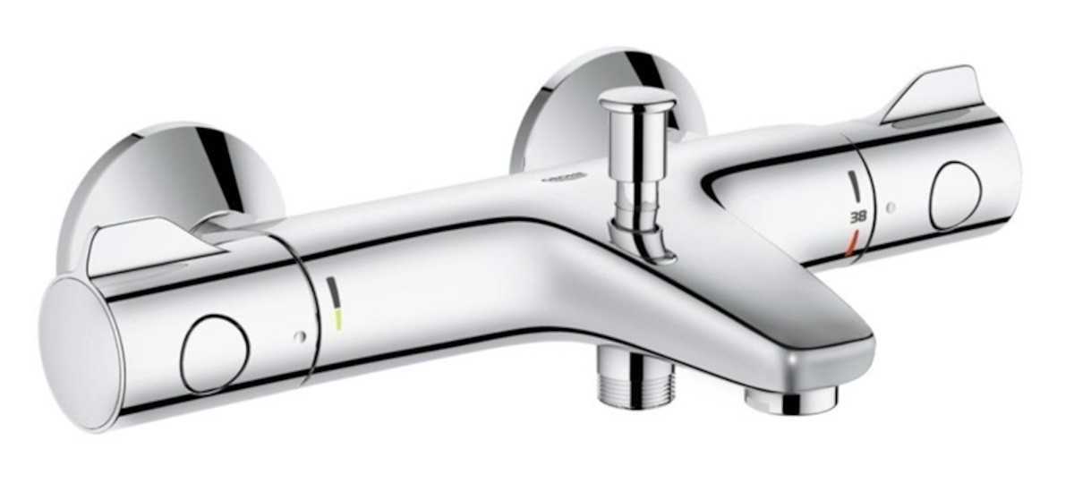 Termostat Grohe Grohtherm 800 s termostatickou baterií 150 mm chrom 34567000 Grohe