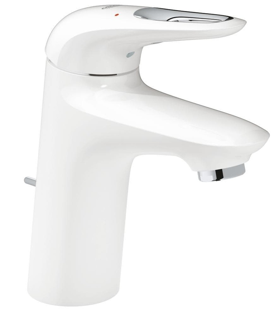 Umyvadlová baterie Grohe Eurostyle New s výpustí Moon White / chrom 33558LS3 Grohe