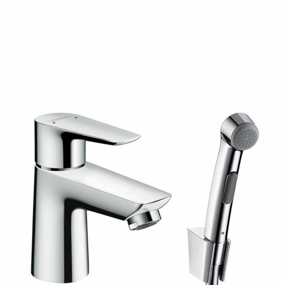 Umyvadlová baterie Hansgrohe Talis E s bidetovou sprškou chrom 71729000 Hansgrohe