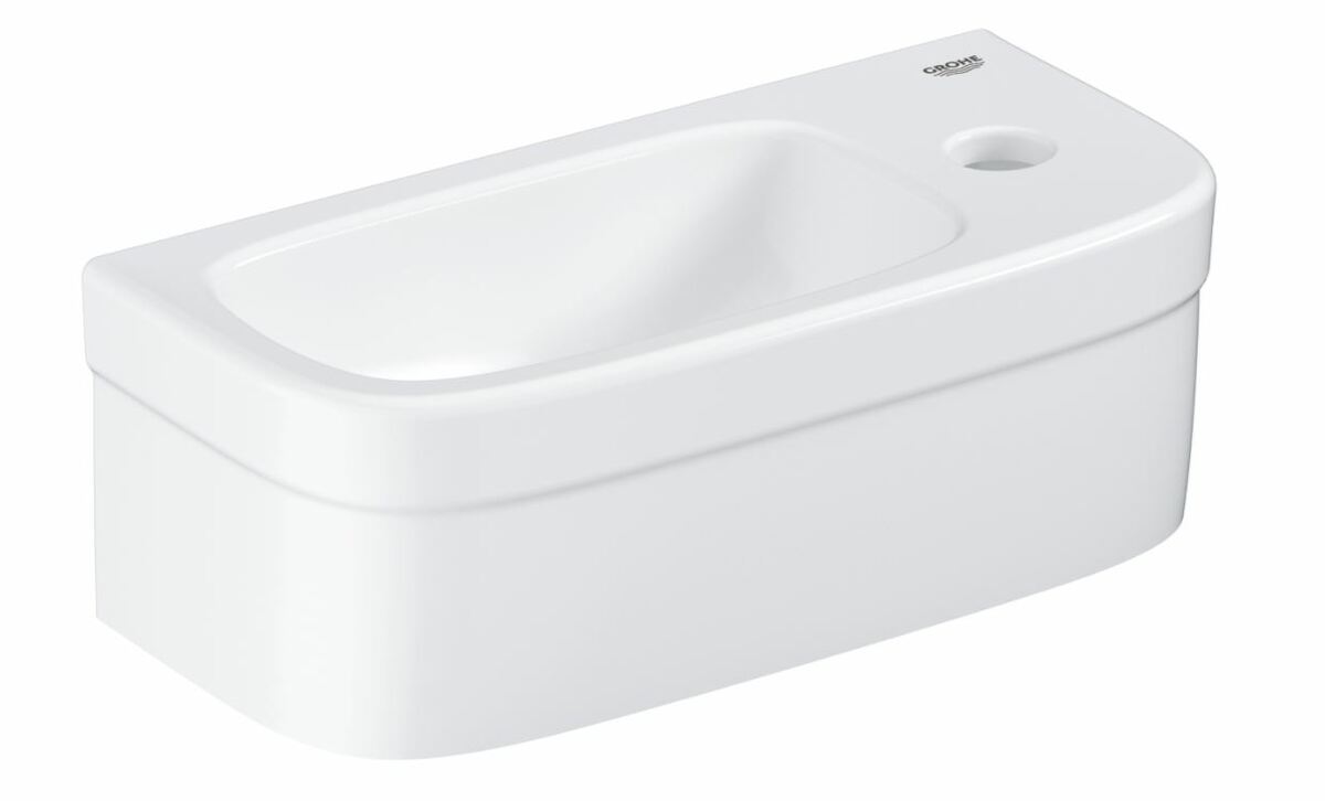 Umývátko Grohe Euro Ceramic 37x18 cm alpská bílá otvor pro baterii vpravo 39327000 Grohe