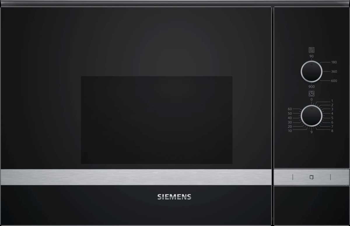 Vestavná mikrovlnná trouba Siemens černá BF550LMR0 Siemens