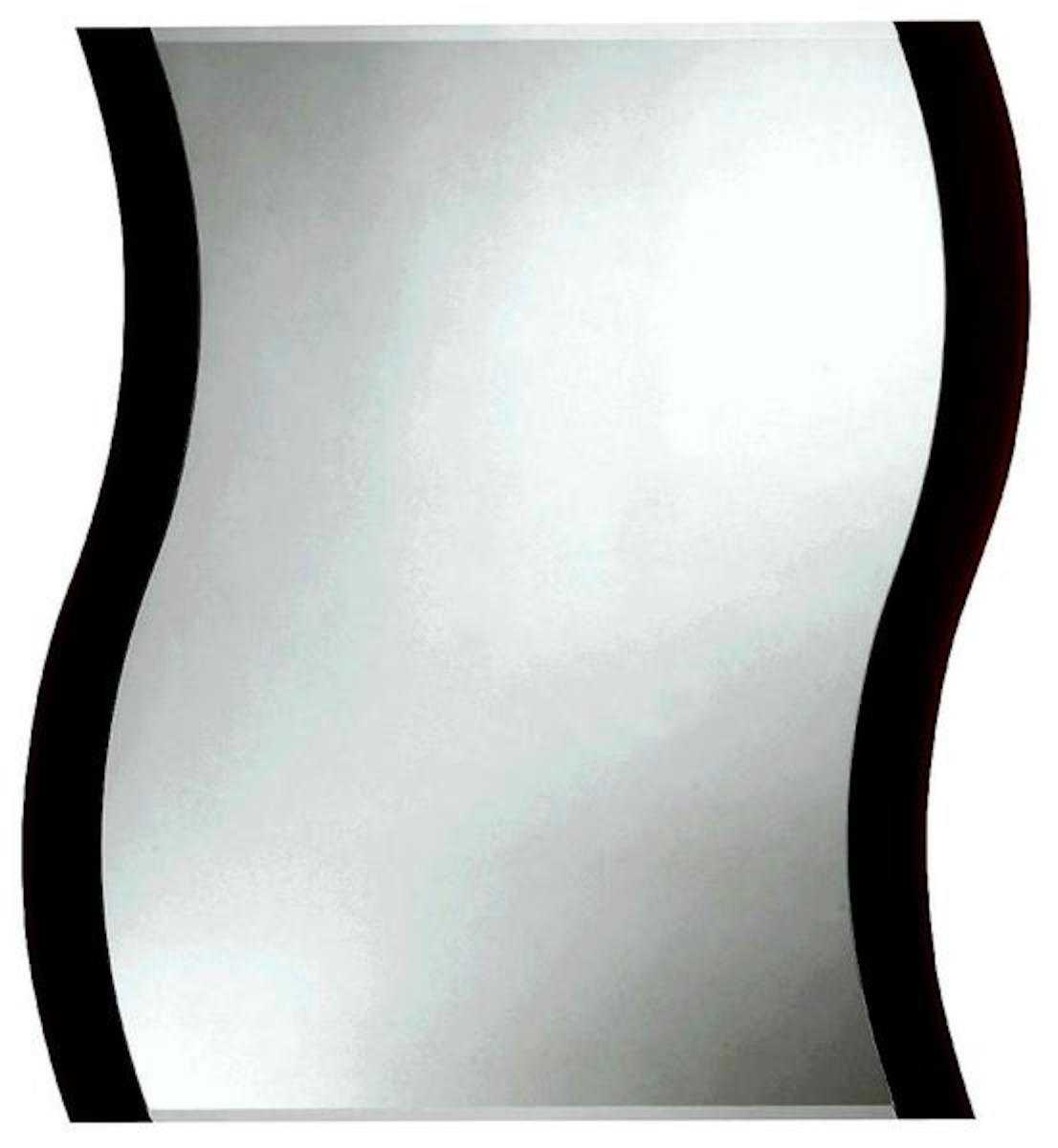 Zrcadlo s fazetou Amirro Storm Black 65x50 cm černá 711-737S Amirro