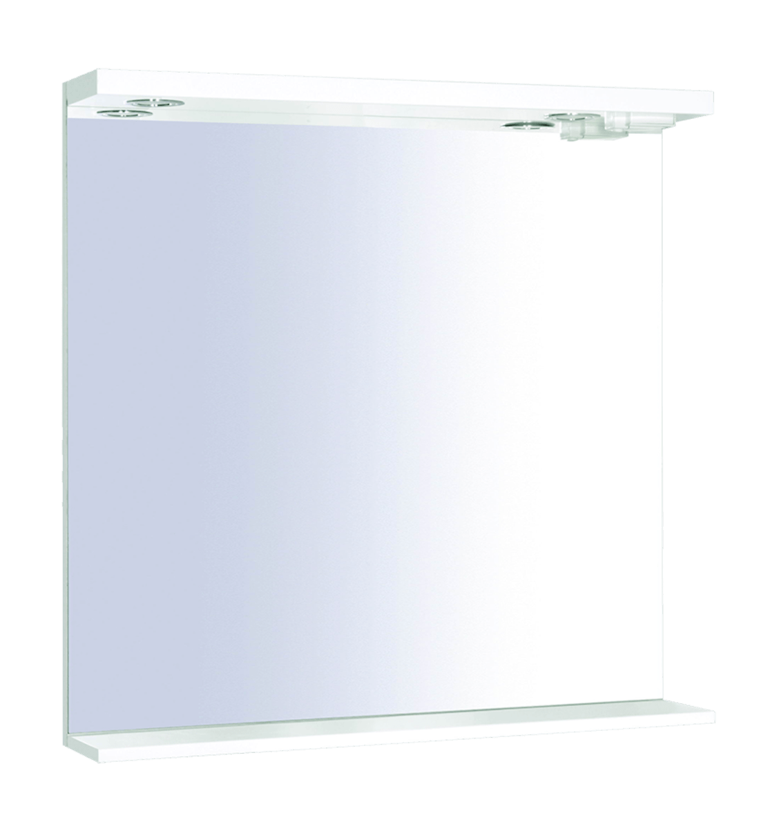 Zrcadlo s osvětlením Keramia Pro 70x80 cm bílá PROZRCK70IP Keramia