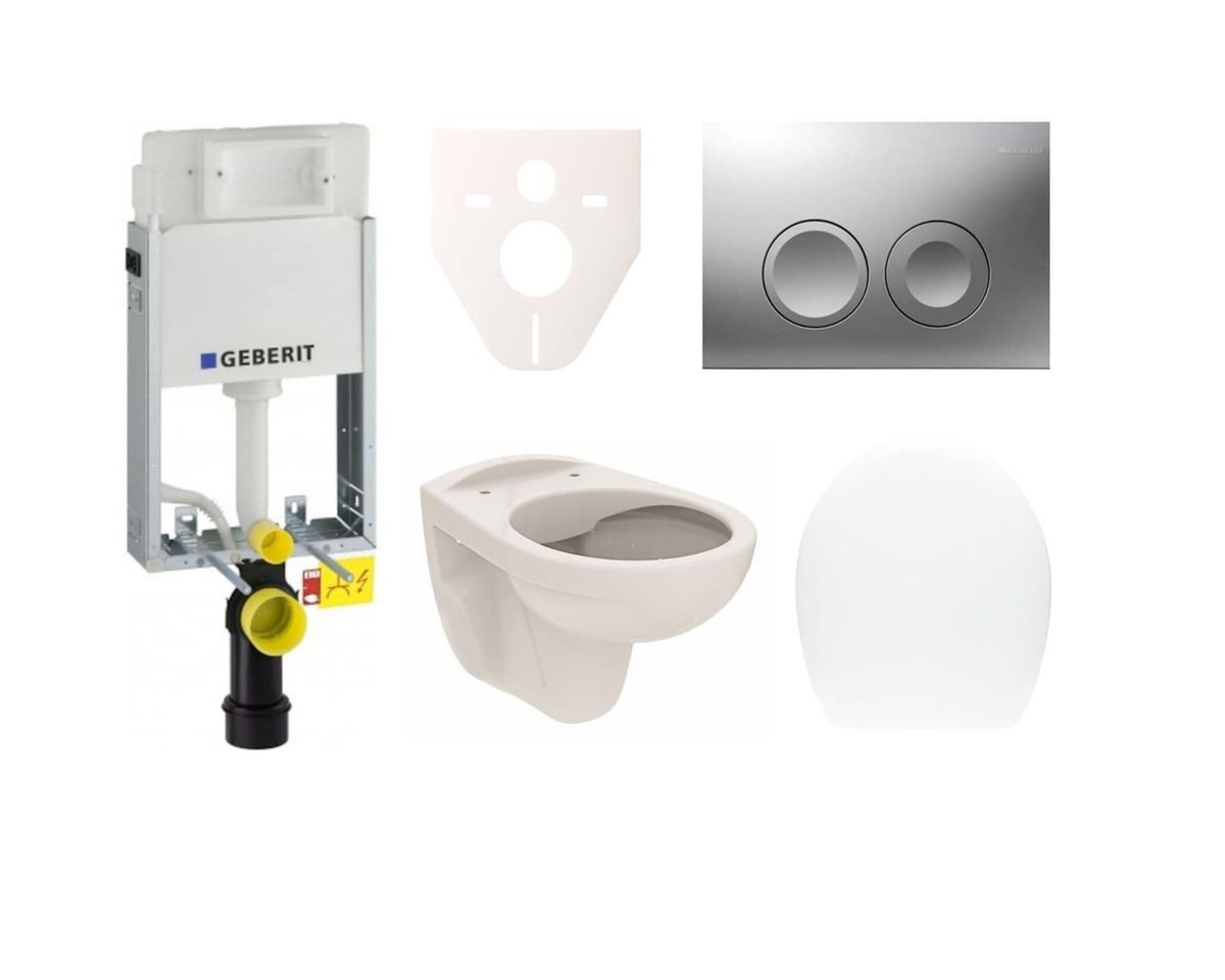 Cenově zvýhodněný závěsný WC set Geberit k zazdění + WC S-Line SIKOGE1U3 NO BRAND