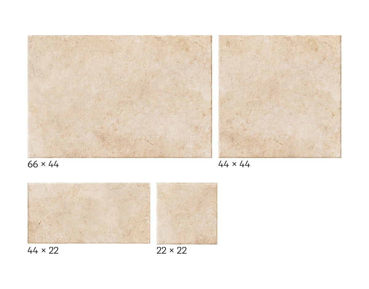 Dlažba Realonda Modular Borgogna beige 44x66