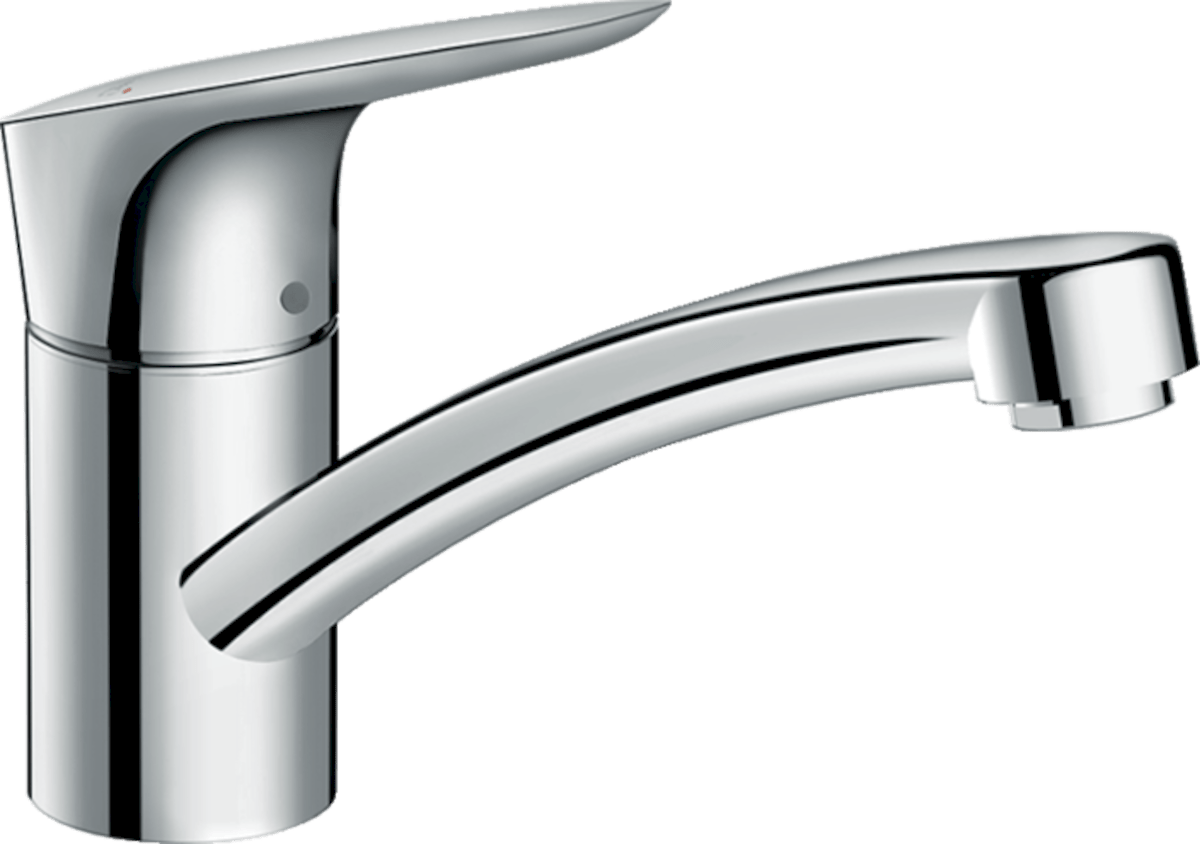 Dřezová baterie Hansgrohe Logis M31 s otočným raménkem chrom 71831000 Hansgrohe