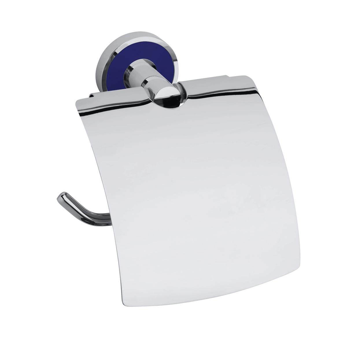 Držák toaletního papíru Bemeta Trend-I s krytem tmavě modrá 104112018E Bemeta