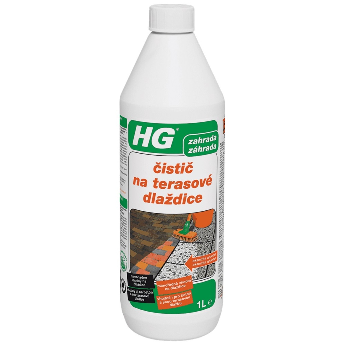 HG čistič na terasové dlaždice HGCBSD HG