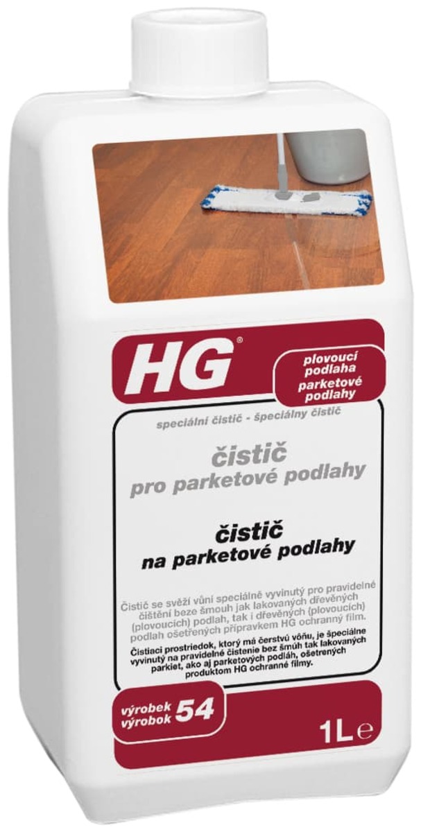 HG čistič pro parketové podlahy HGCPPP HG