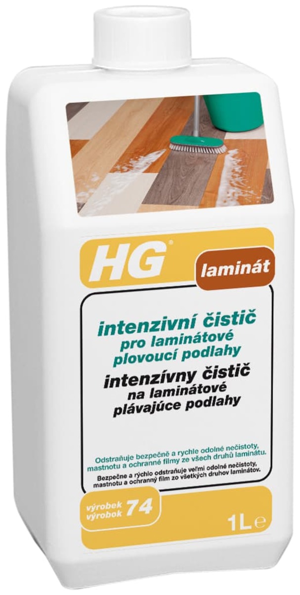 HG intenzivní čistič pro laminátové plovoucí podlahy HGICL HG