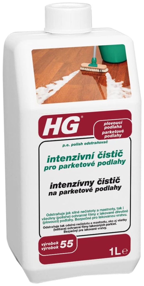 HG intenzivní čistič pro parketové podlahy HGICPPP HG