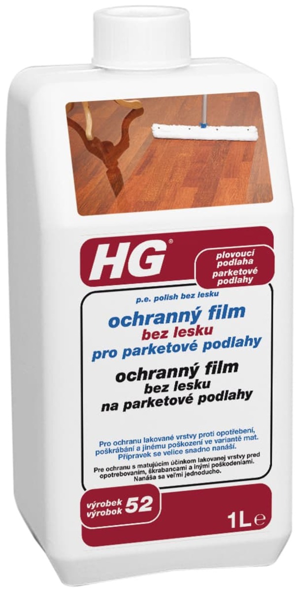 HG ochranný film bez lesku pro parketové podlahy HGFBPP HG