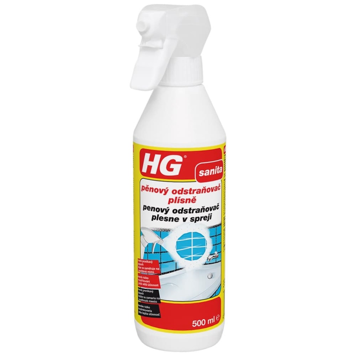 HG pěnový odstraňovač plísně HGPOPL HG