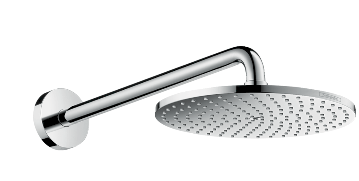 Hlavová sprcha Hansgrohe Raindance S na stěnu včetně sprchového ramena chrom 27607000 Hansgrohe