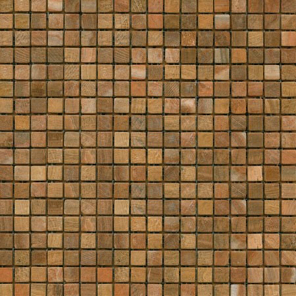 Kamenná mozaika Premium Mosaic Stone oranžová 30x30 cm mat STMOS15ORW Premium Mosaic Stone
