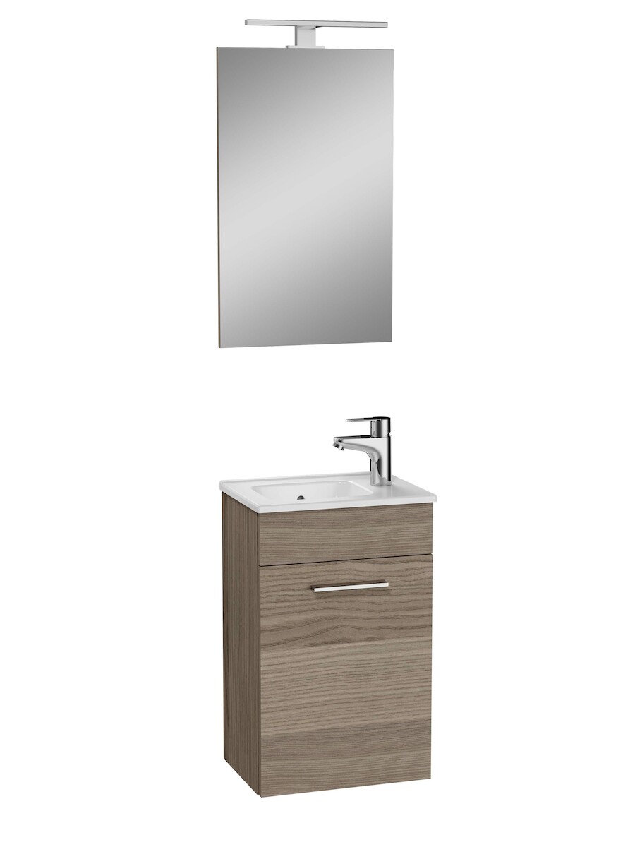 Koupelnová sestava s umyvadlem zrcadlem a osvětlením Vitra Mia 39x61x28 cm cordoba MIASET40C Vitra