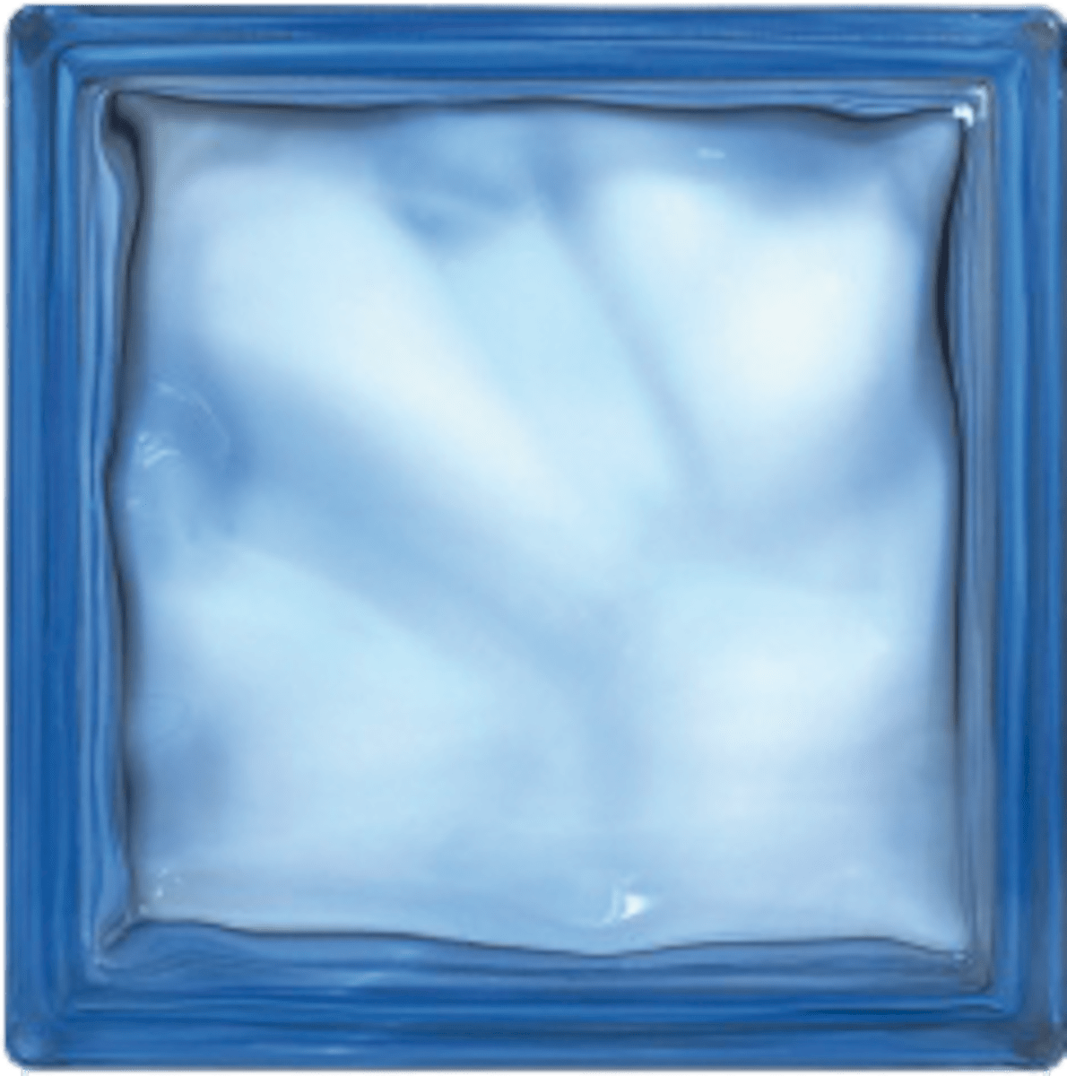 Luxfera Glassblocks blue 19x19x8 cm lesk 1908WBLUE Glassblocks