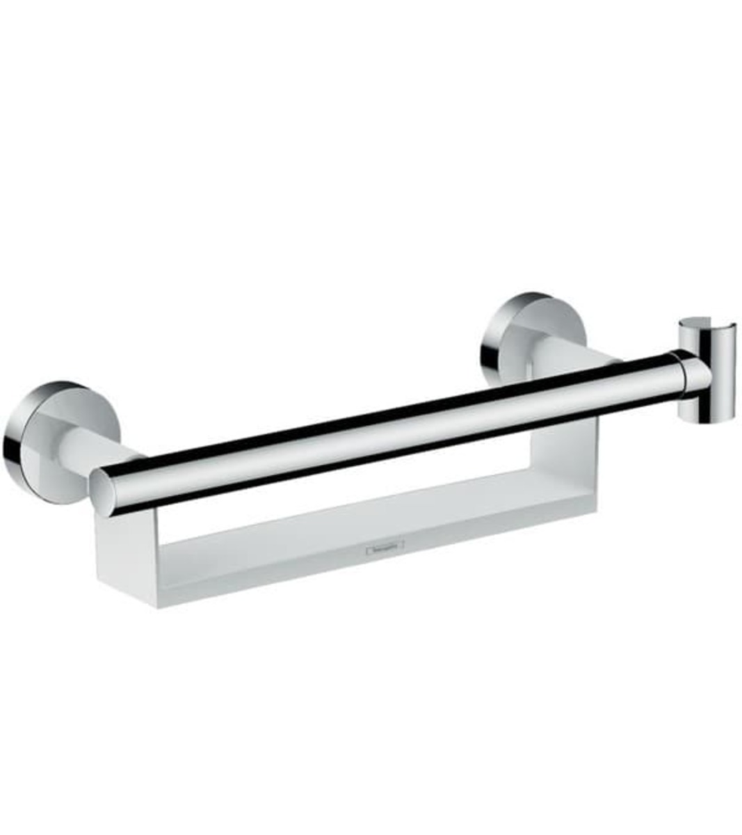 Madlo Hansgrohe Unica s držákem bílá/chrom 26328400 Hansgrohe