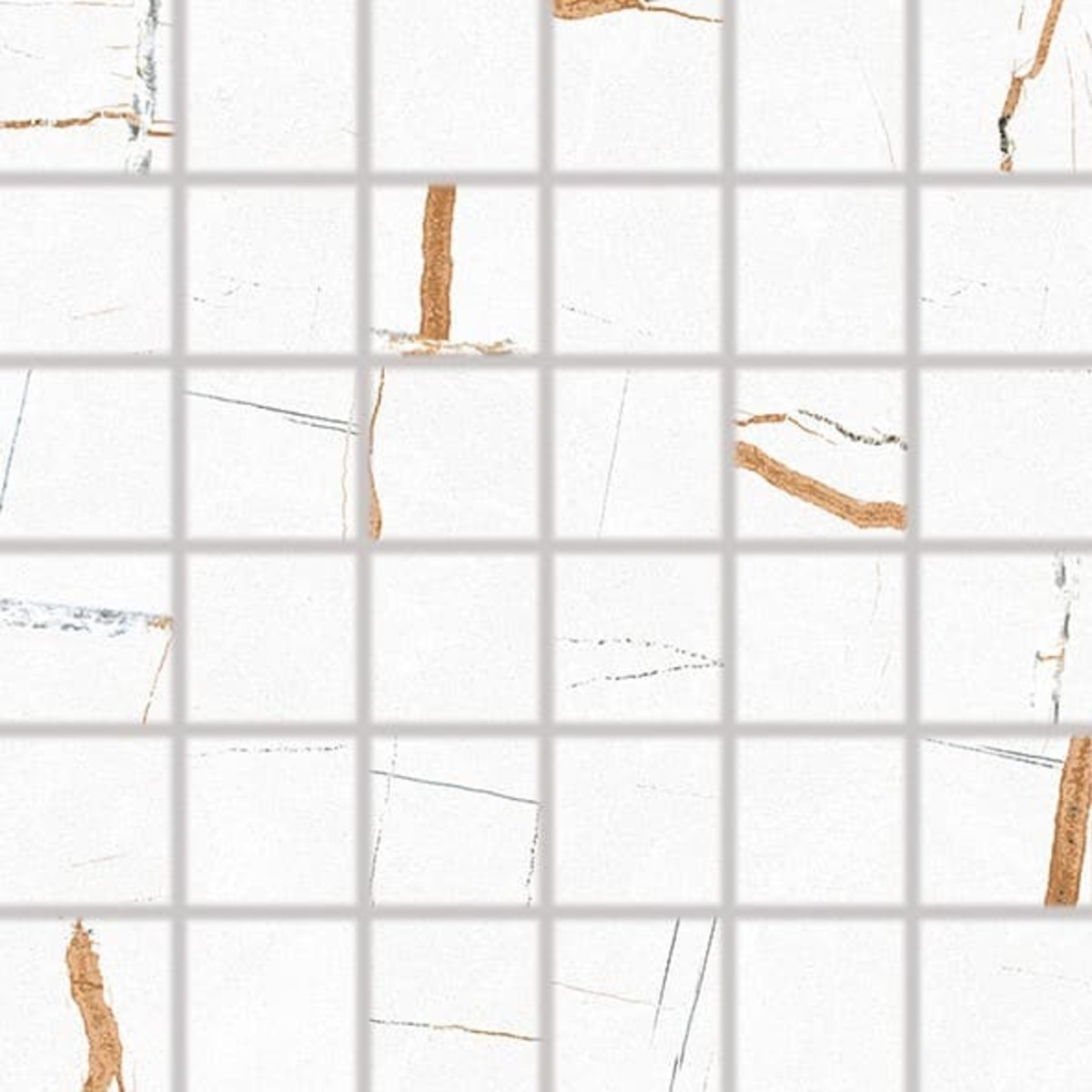 Mozaika Fineza Vision bílá 30x30 cm mat DDM06386.1 NO BRAND