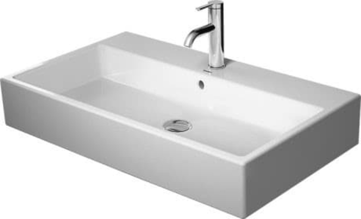 Nábytkové umyvadlo Duravit Vero Air 80x47 cm otvor pro baterii uprostřed 23508000001 Duravit