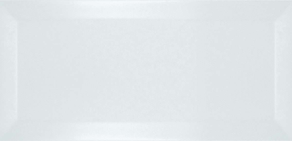 Obklad Ribesalbes Chic Colors blanco bisel 10x20 cm mat CHICC1347 Ribesalbes