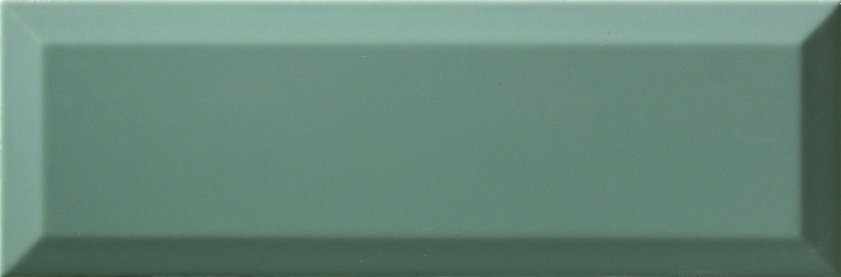 Obklad Ribesalbes Chic Colors sage bisel 10x30 cm lesk CHICC1509 Ribesalbes