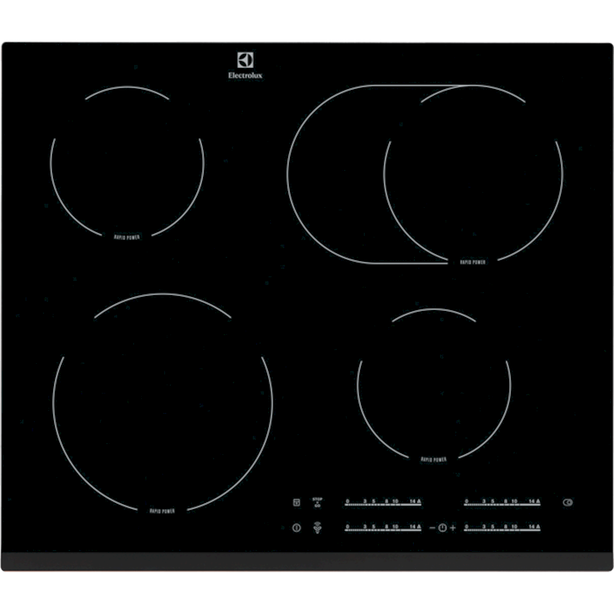 Sklokeramická varná deska Electrolux černá EHF65451FK Electrolux