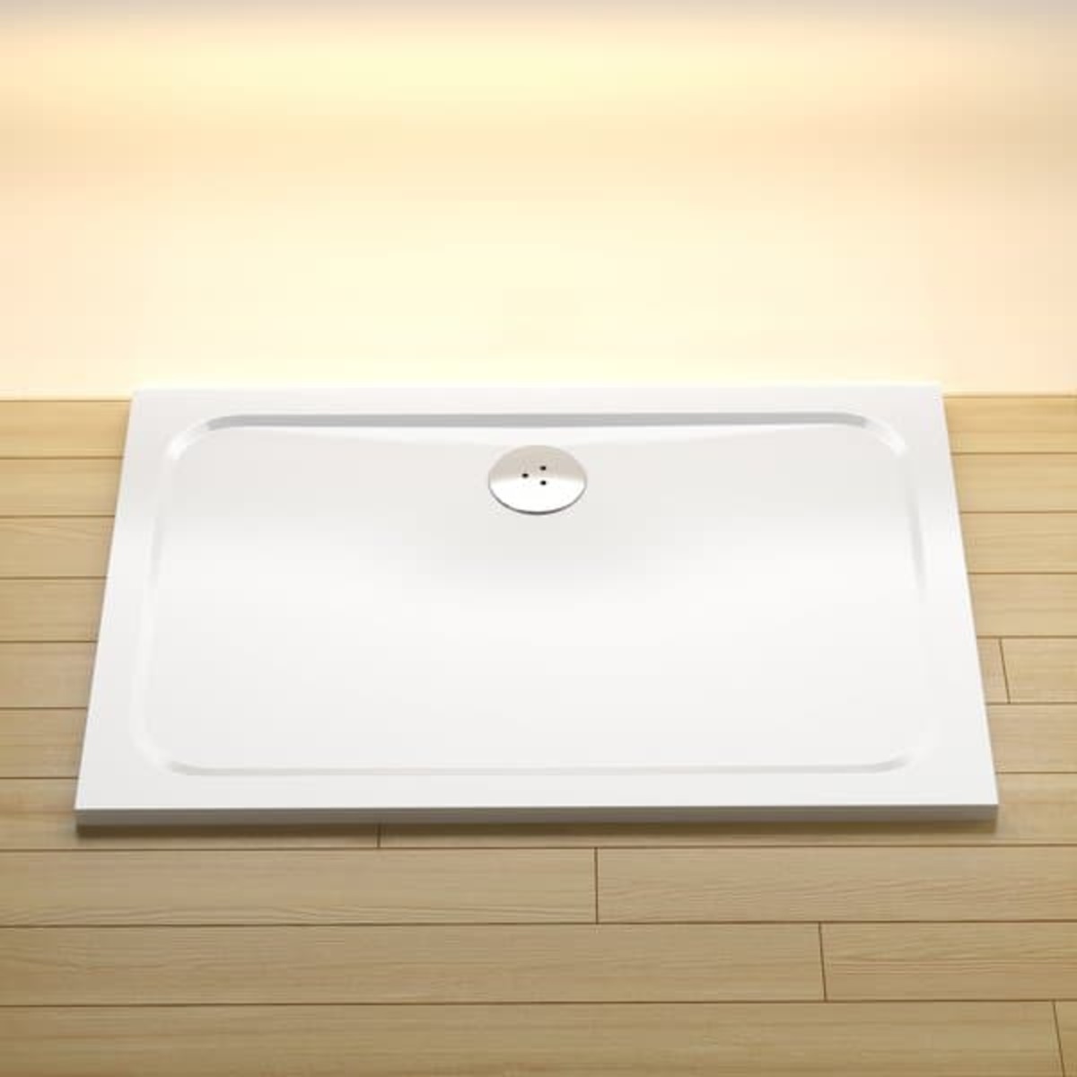 Sprchová vanička obdélníková Ravak GalaxyPro Chrome 100x90 cm litý mramor XA04A701010 Ravak