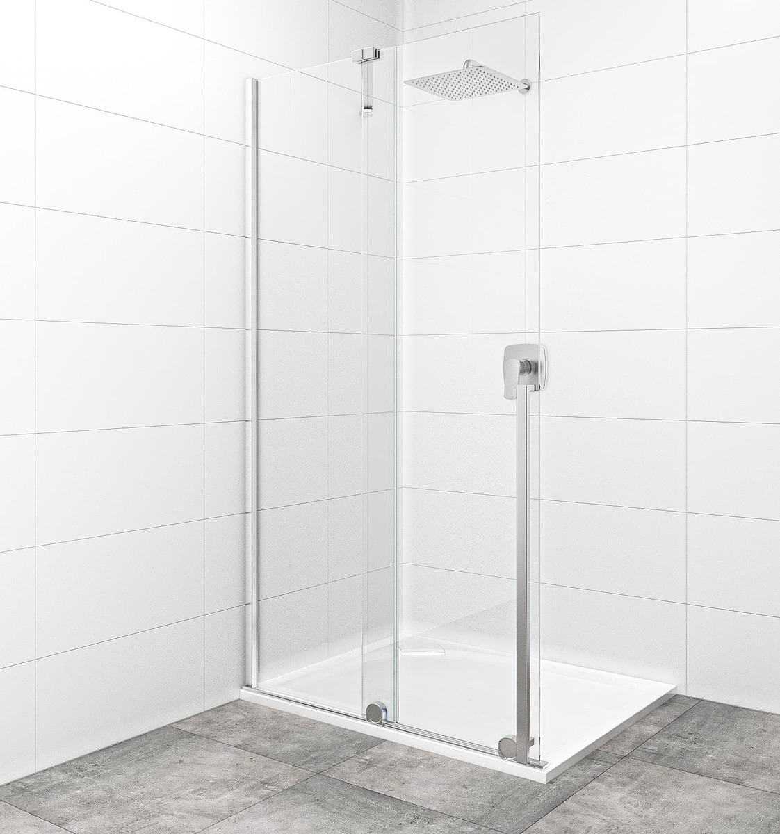 Sprchová zástěna Walk-In 120 cm SAT Walk-In Xmotion SATBWIXM120 SAT