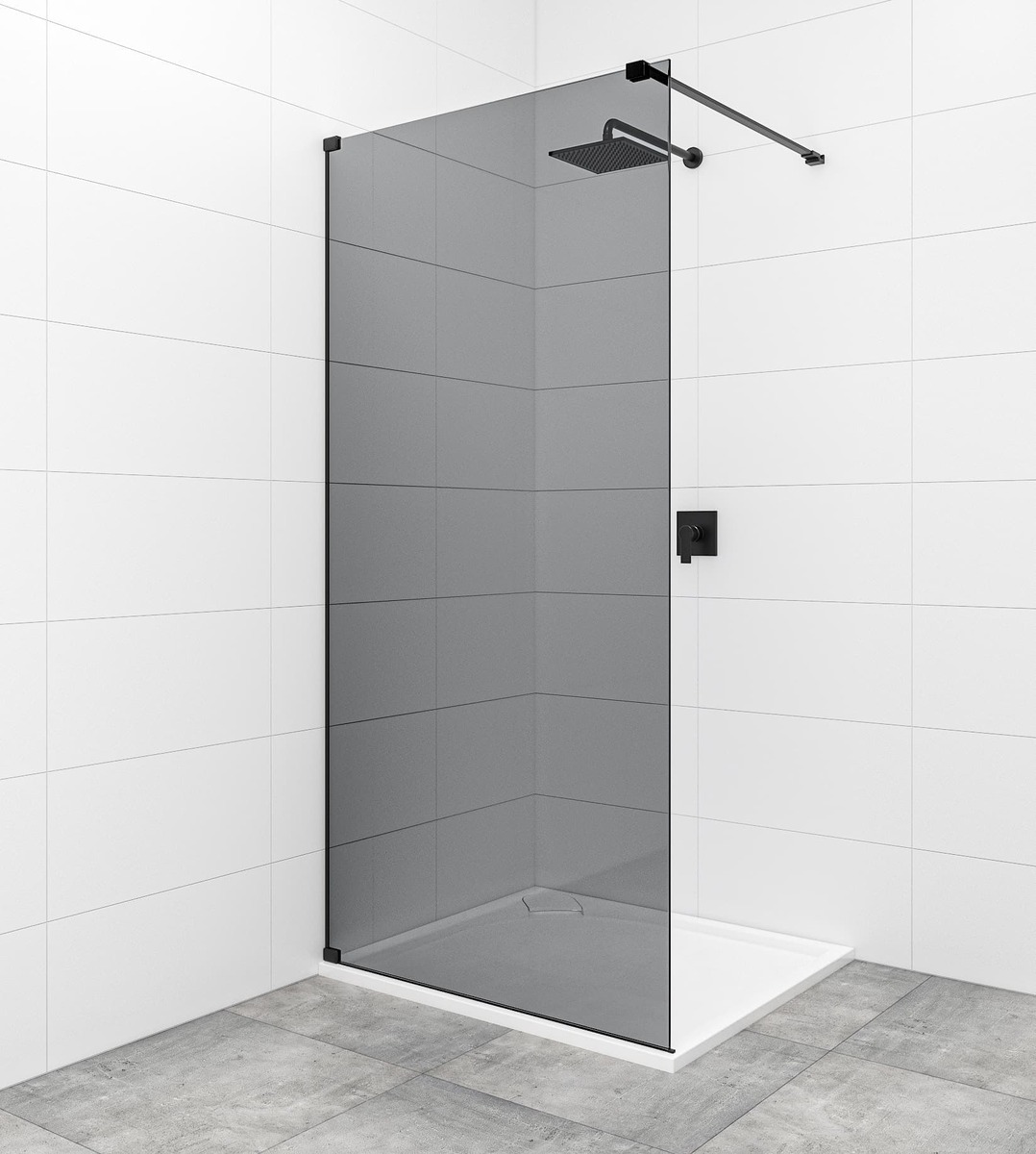 Sprchová zástěna Walk-in 110 cm SAT SATBWI110KSPAC SAT