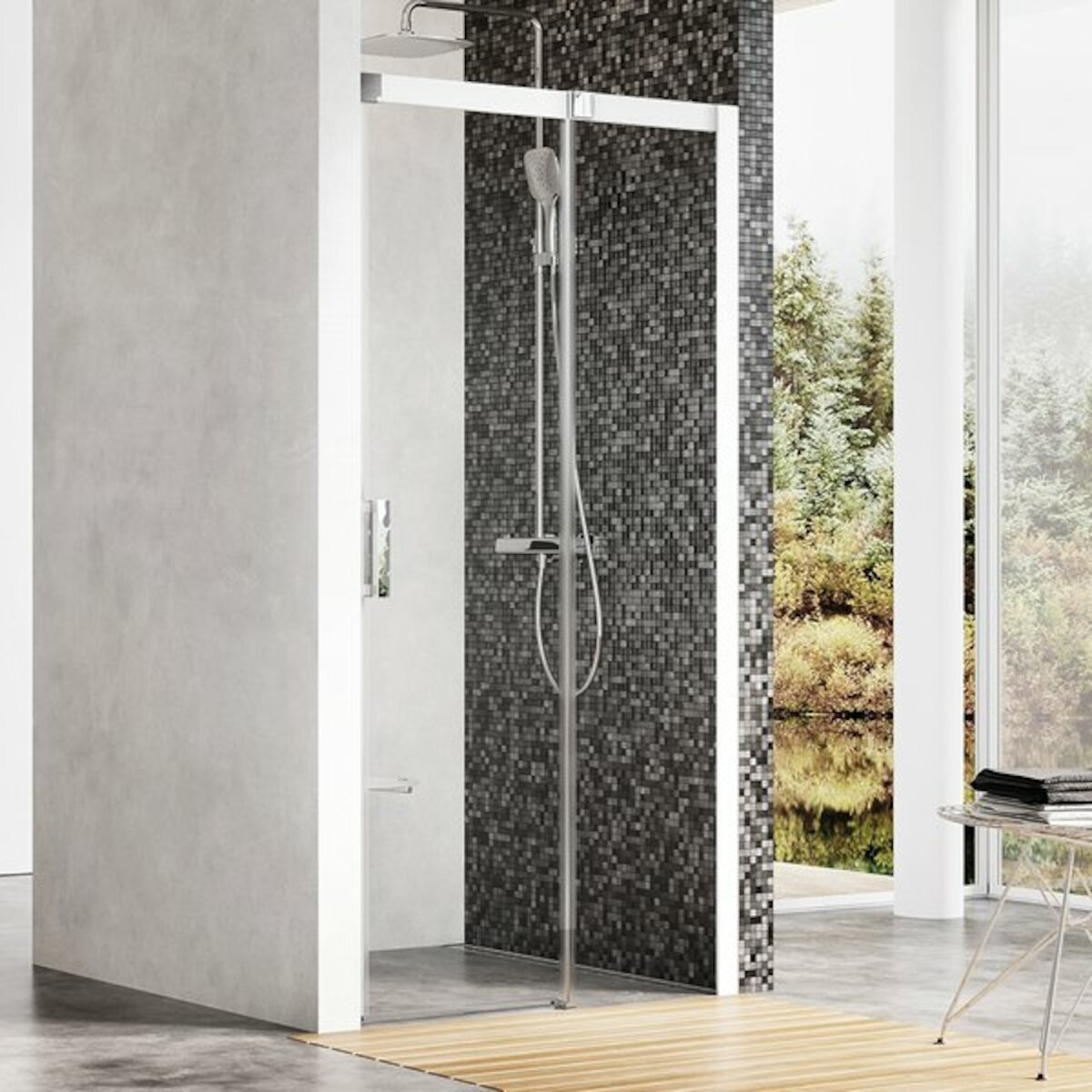 Sprchové dveře 100 cm Ravak Matrix 0WPA0100Z1 Ravak