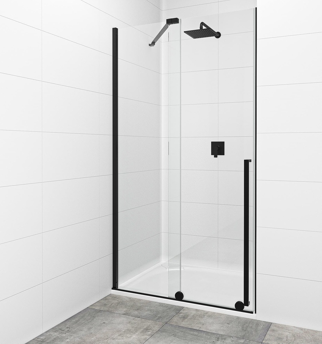 Sprchové dveře 110 cm SAT Walk-In Xmotion SATBWIXM110NIKAC SAT